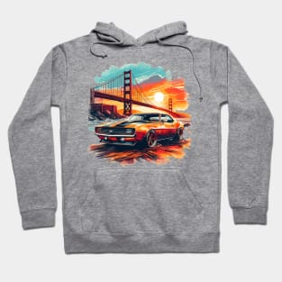 Chevy camaro with Golden Gate Bridge Hoodie